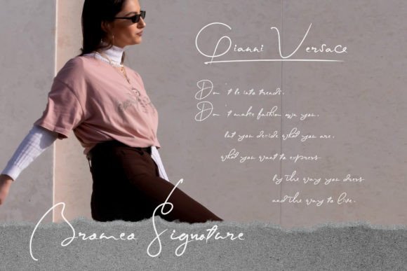 Bromeo Signature Font - Preview 2