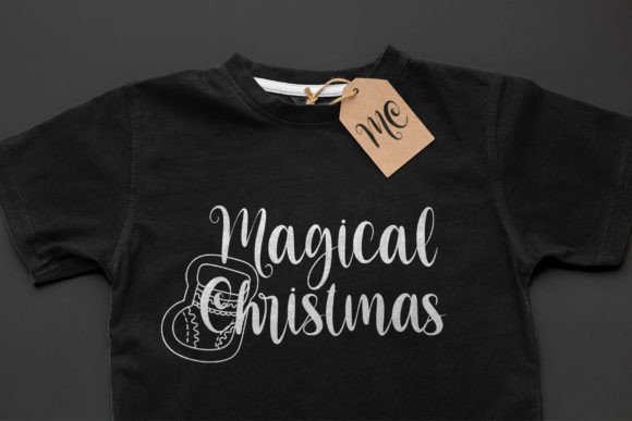 Christmas Script Font PNG with transparent background - Preview 5