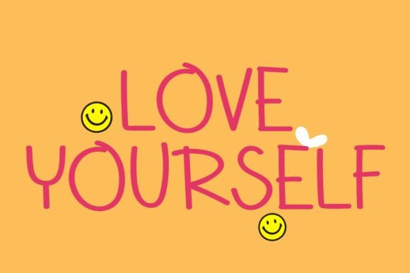 Chubby Happier Font PNG with transparent background - Preview 1