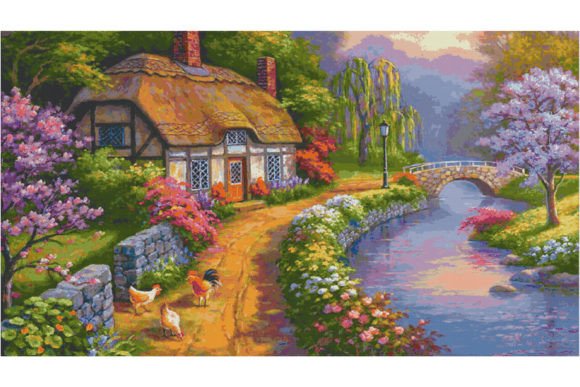 Counted Cross Stitch Patterns/ Nature122