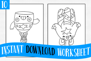 Cute Hanukkah Coloring Pages ( Jewish ) Graphic by lapiiin art ...
