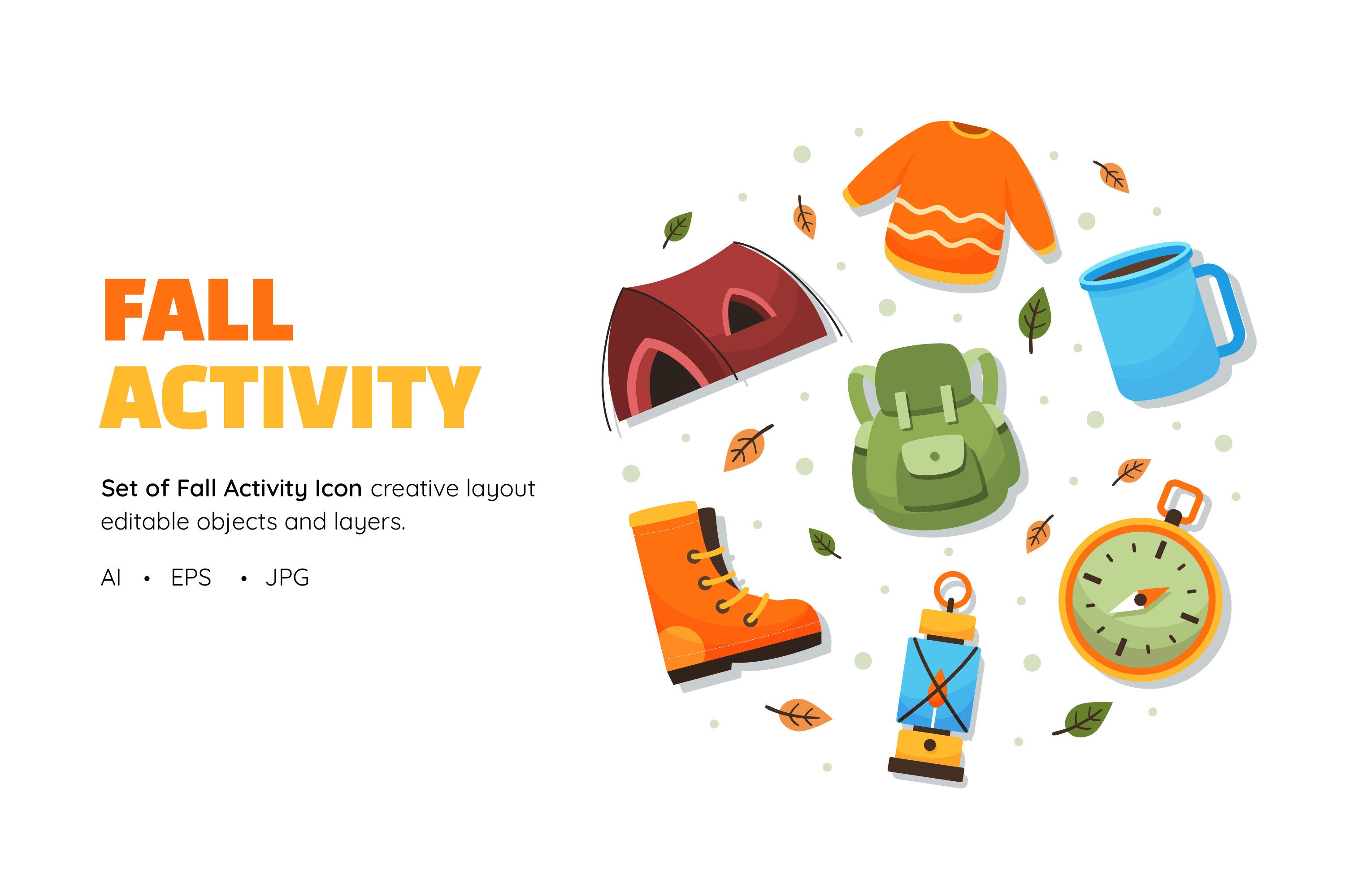 Fall Activiy Icon Graphic by LanggengP Store · Creative Fabrica