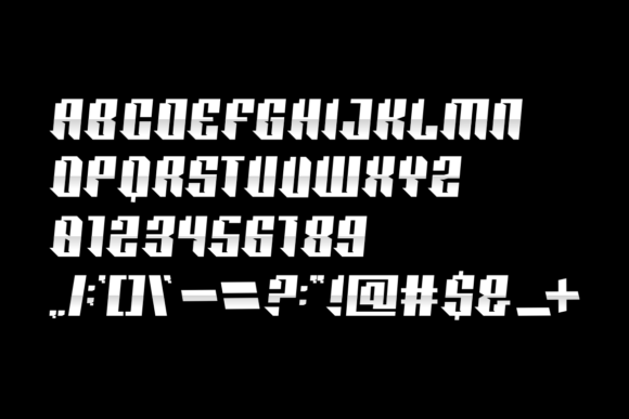 Festad Font font preview - 5