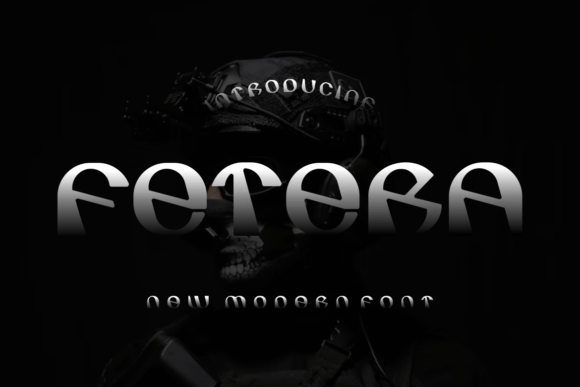 Fetera Font PNG with transparent background - Preview 1