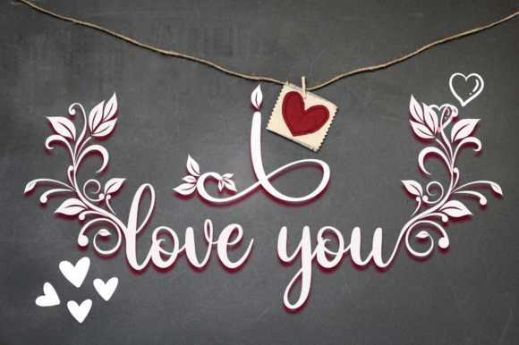 Flourish Font - Preview 5