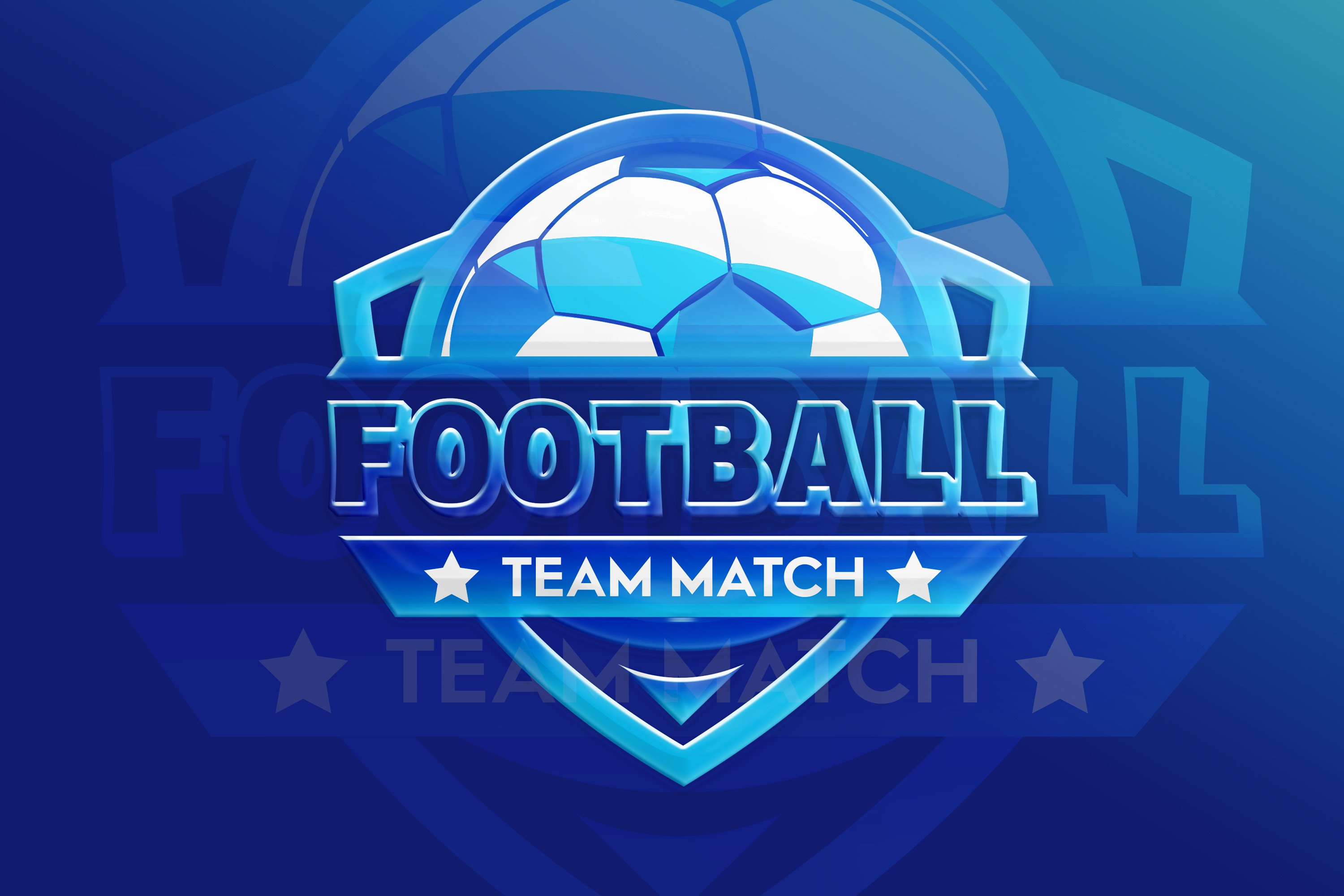 Football Logo Template Graphic by Alamin.Araf · Creative Fabrica