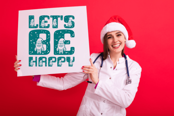 Good Xmas Font PNG with transparent background - Preview 1