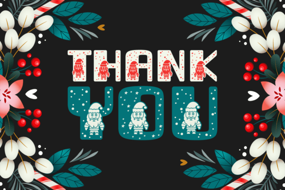 Good Xmas Font PNG with transparent background - Preview 5