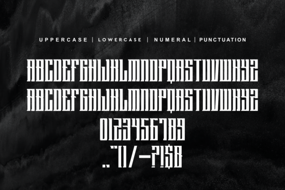 Goods Dangerous Font - Preview 3