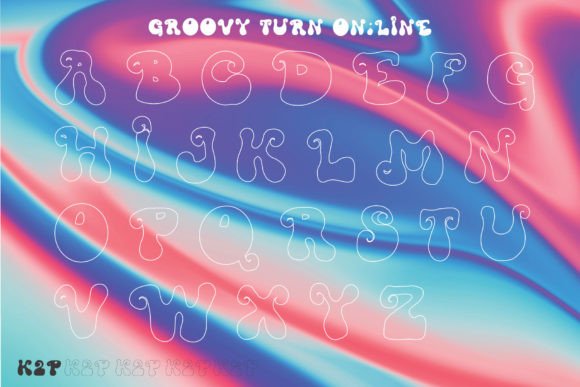 Groovy Turn on Font - Preview 2