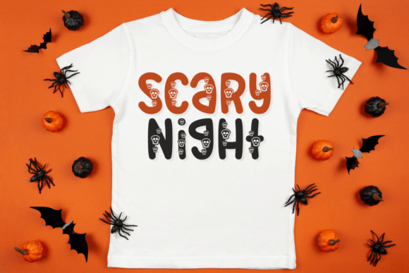 Haunted Town Font PNG with transparent background - Preview 3