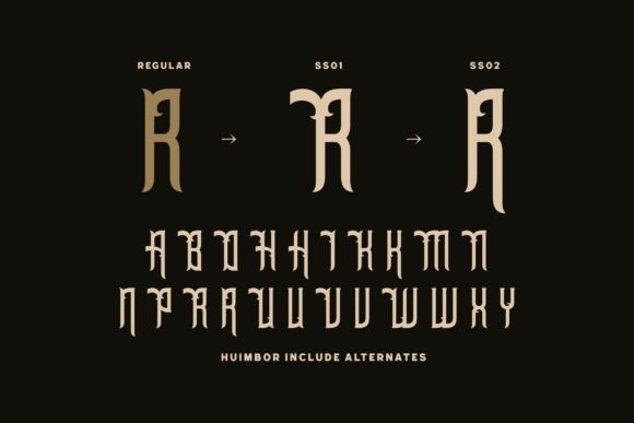 Huimbor Font - Preview 3