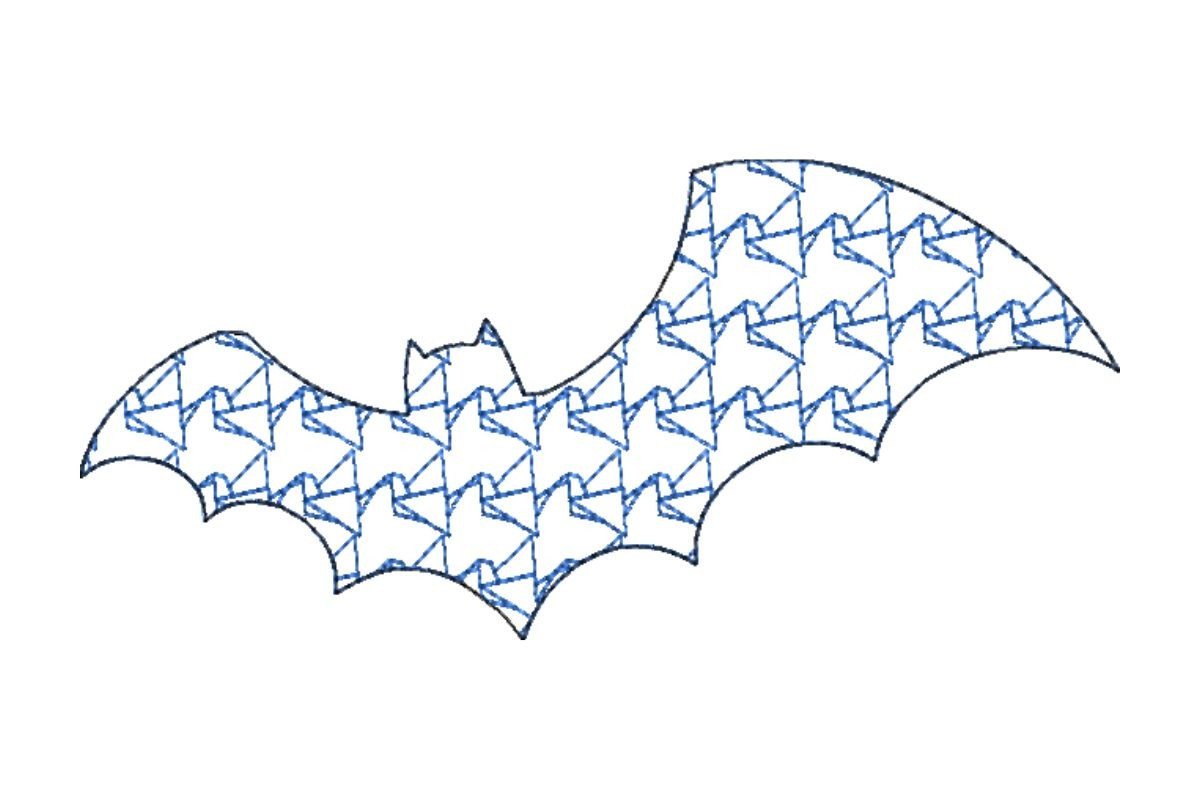 Japanese Sashiko Shape Bat