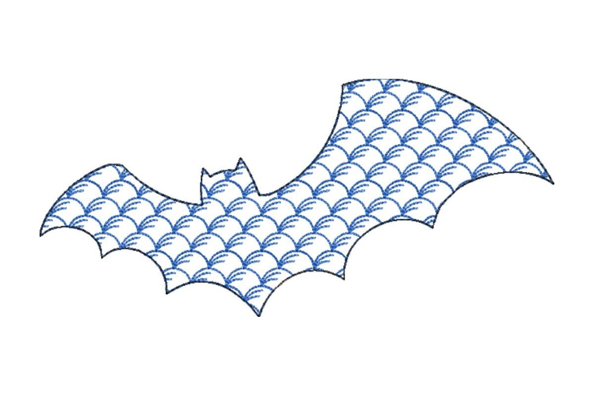 Japanese Sashiko Shape Bat