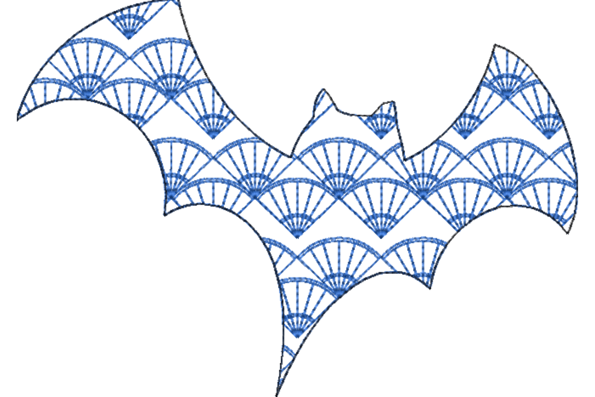 Japanese Sashiko Shape Bat