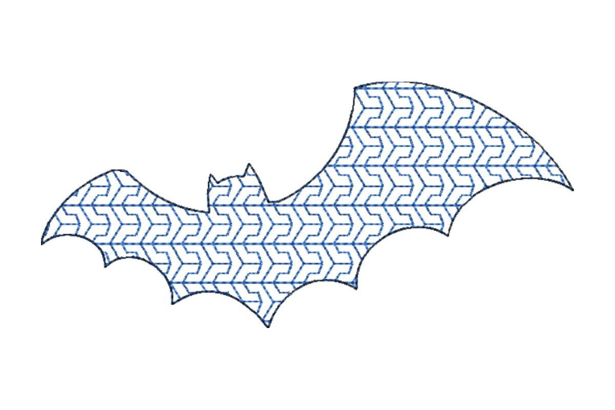 Japanese Sashiko Shape Bat