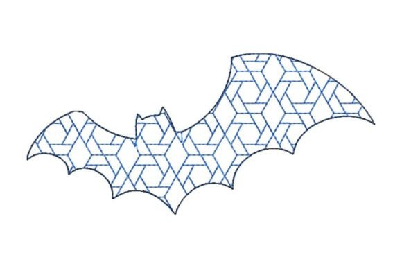 Japanese Sashiko Shape Bat