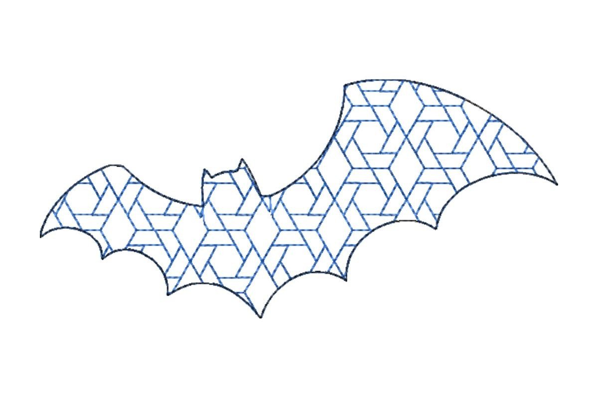 Japanese Sashiko Shape Bat