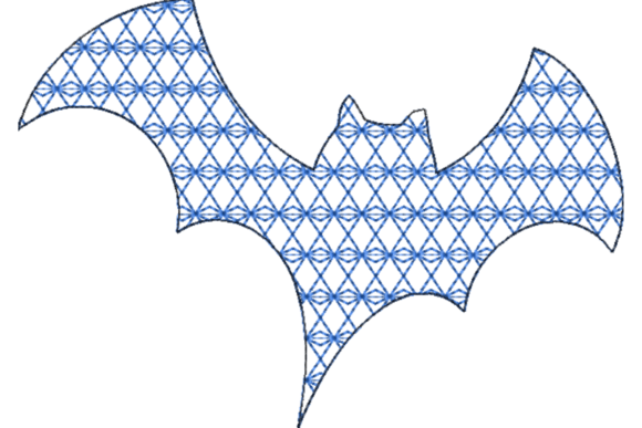 Japanese Sashiko Shape Bat