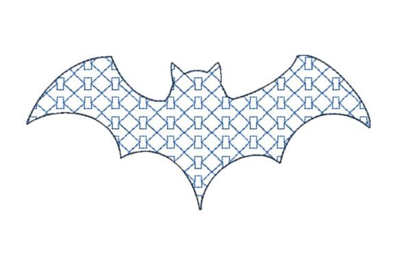 Japanese Sashiko Shape Bat