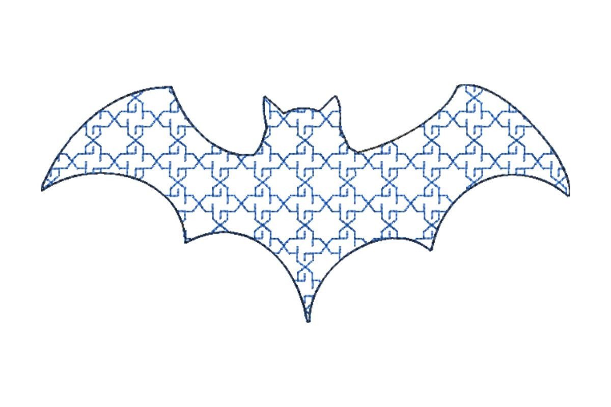 Japanese Sashiko Shape Bat
