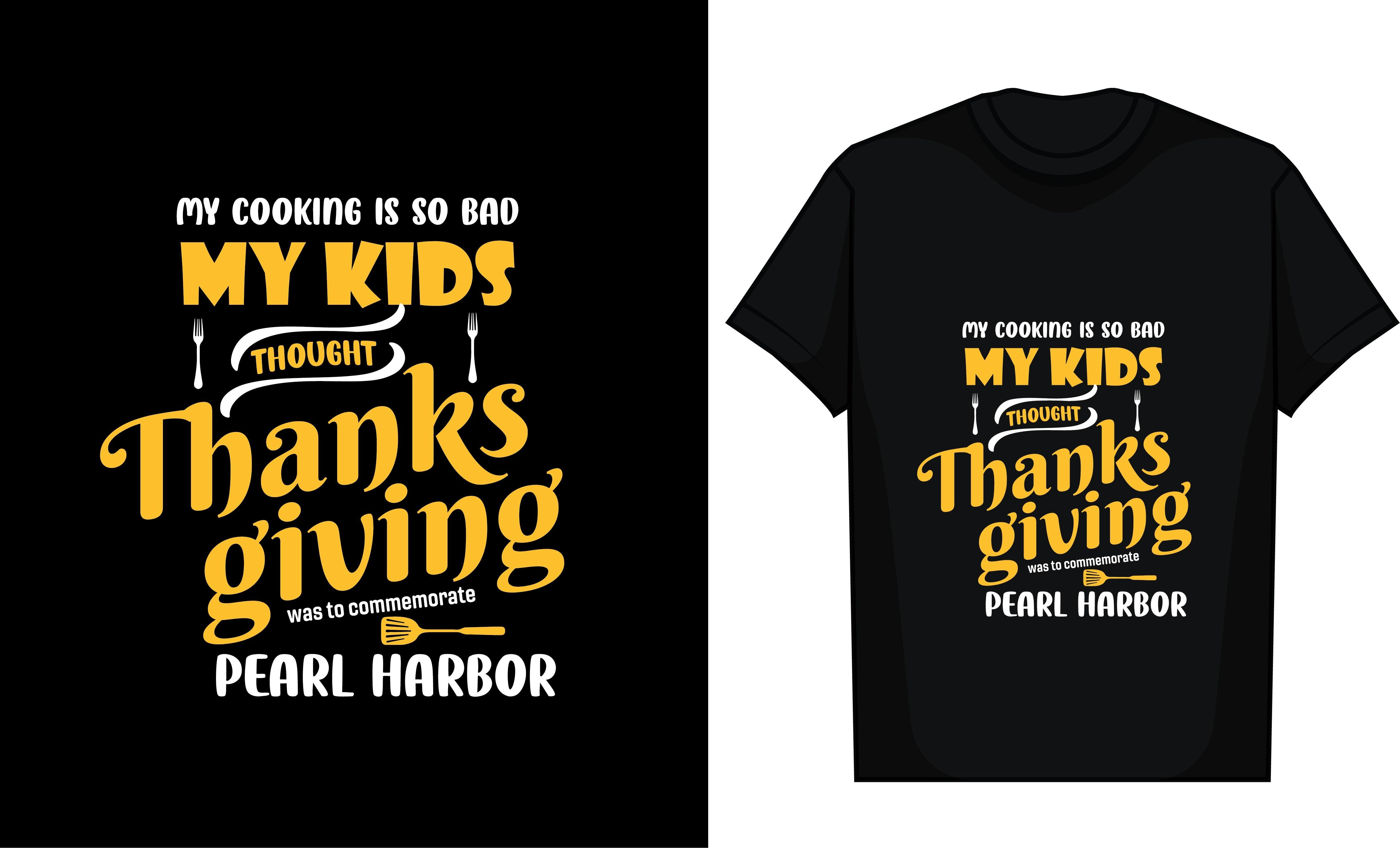 My Cooking is so Bad My Kids Thought Graphic by T-Shirt Artist ...