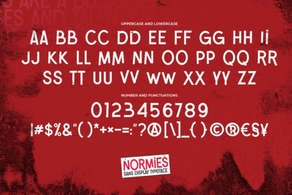 Normies Font PNG with transparent background - Preview 5
