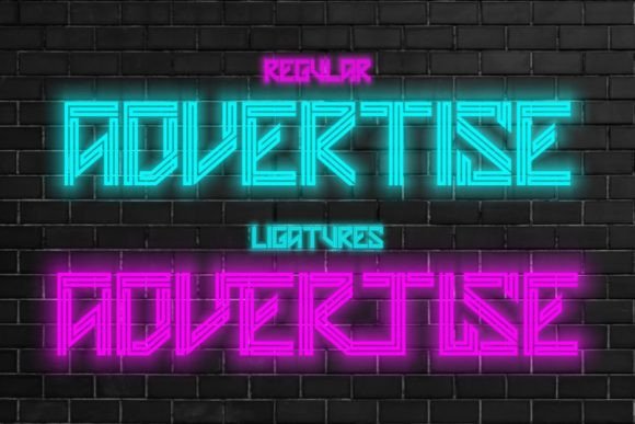 Neonbox Font font preview - 2