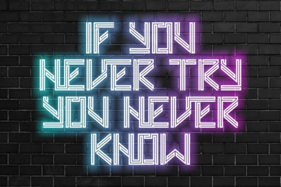 Neonbox Font font preview - 4