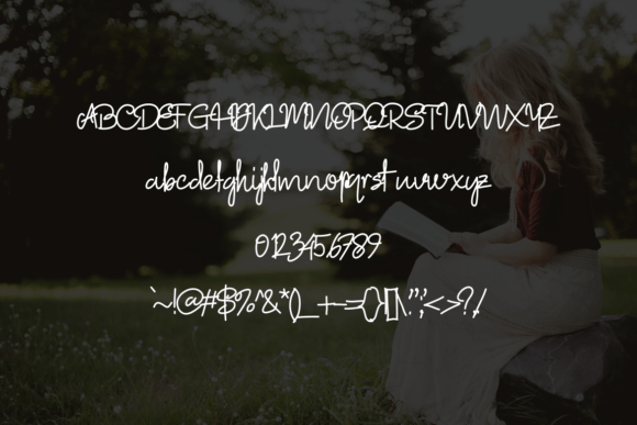 Qalesya Font PNG with transparent background - Preview 1