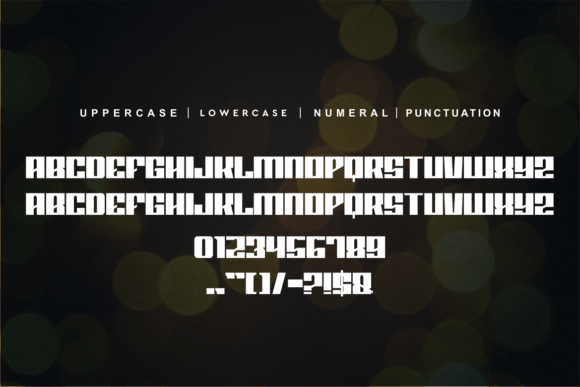Recalek Font PNG with transparent background - Preview 3