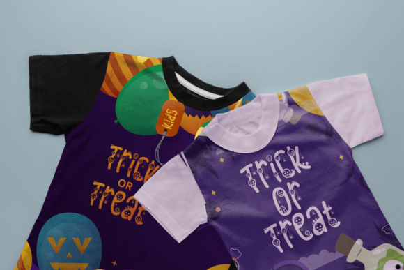 Simple Spooky Story Font PNG with transparent background - Preview 1