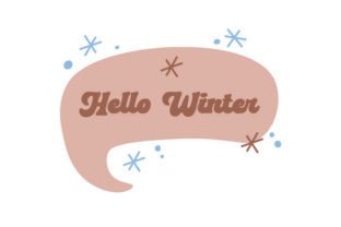 Hello Winter SVG Cut file by Creative Fabrica Crafts · Creative Fabrica
