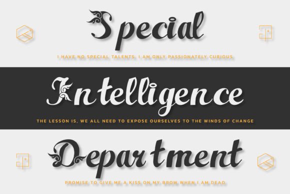 Antusias Font - Preview 2