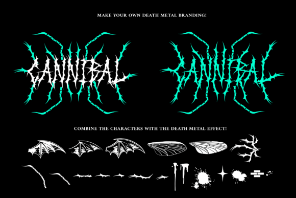 Black Dread Font - Preview 2