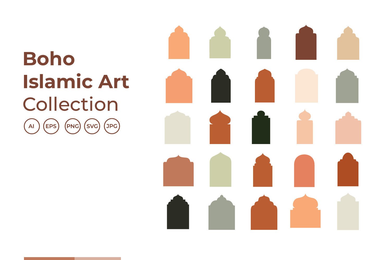 Boho Islamic Art Collection