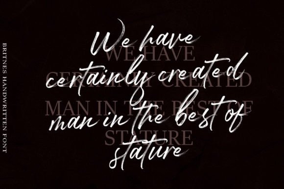 Britnes Font - Preview 1