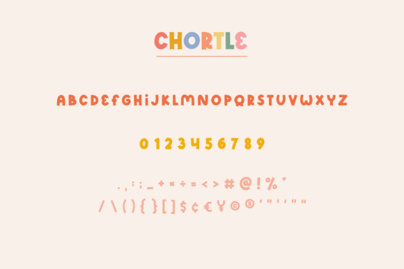 Chortle Font - Preview 6
