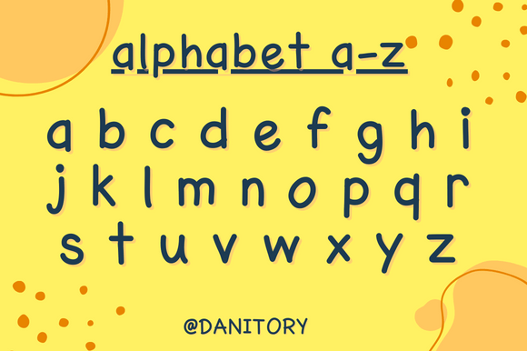 Danitory Font - Preview 2