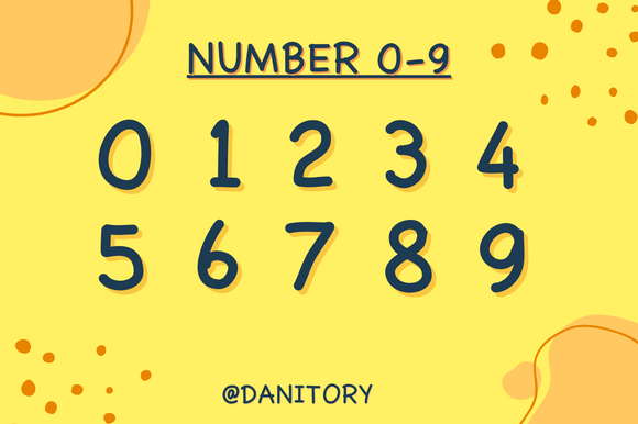 Danitory Font - Preview 3