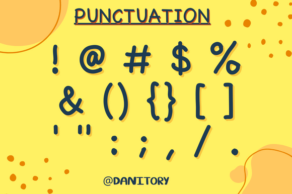 Danitory Font - Preview 4
