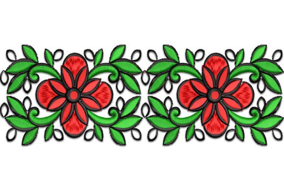Endless Floral Border