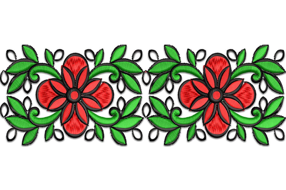 Endless Floral Border