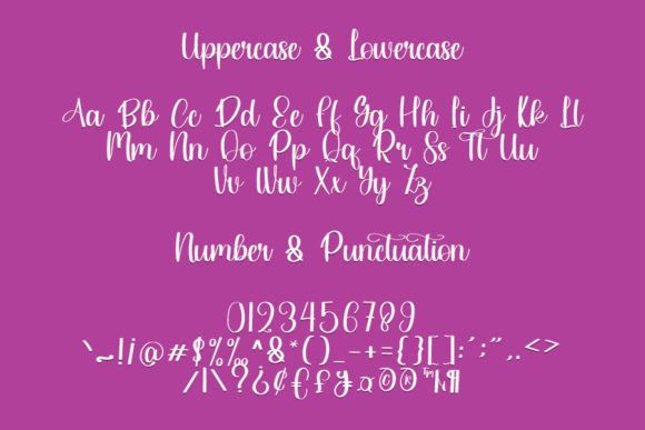 Family Garden Font - Preview 4