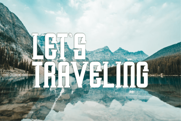 Gotrav Font - Preview 2