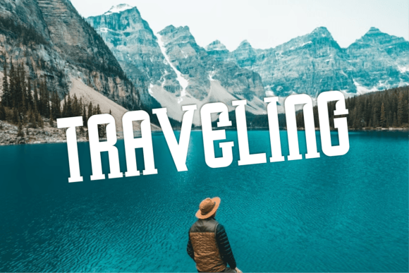Gotrav Font - Preview 3