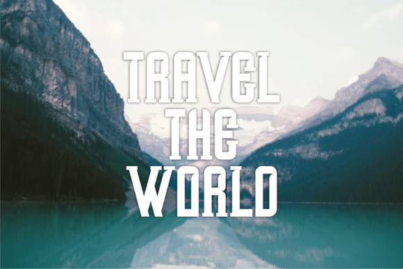 Gotrav Font - Preview 4