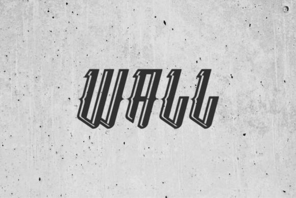 Grenzshadow Font - Preview 2