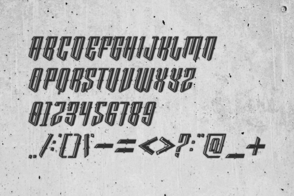 Grenzshadow Font - Preview 5