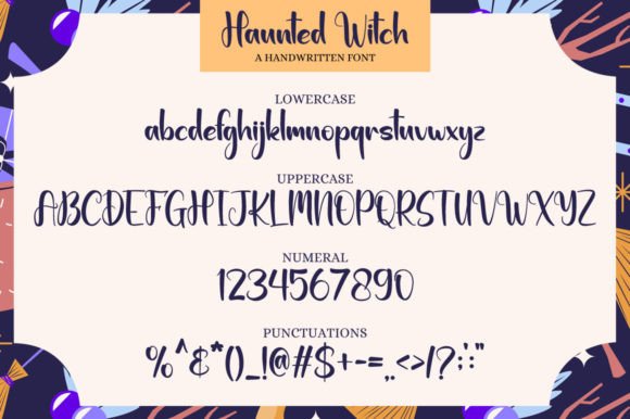 Haunted Witch Font - Preview 6